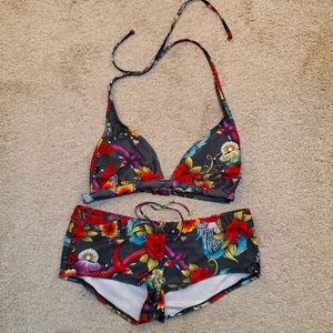 NWOT Bamboo Island 2 piece bikini set